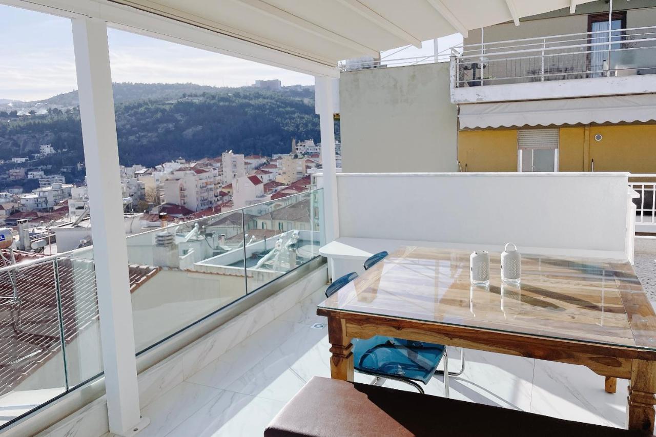 Euphoria Luxury Penthouse Apartment Kavala Exterior photo